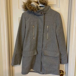 Charlotte Russe Gray Utility Coat 🧥